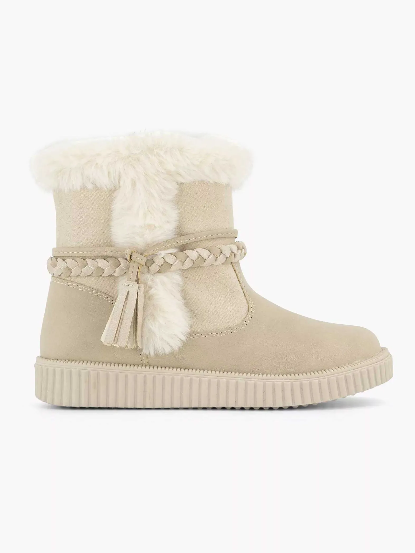 Graceland Beige Boot Teddy-Kinderen Jongensschoenen