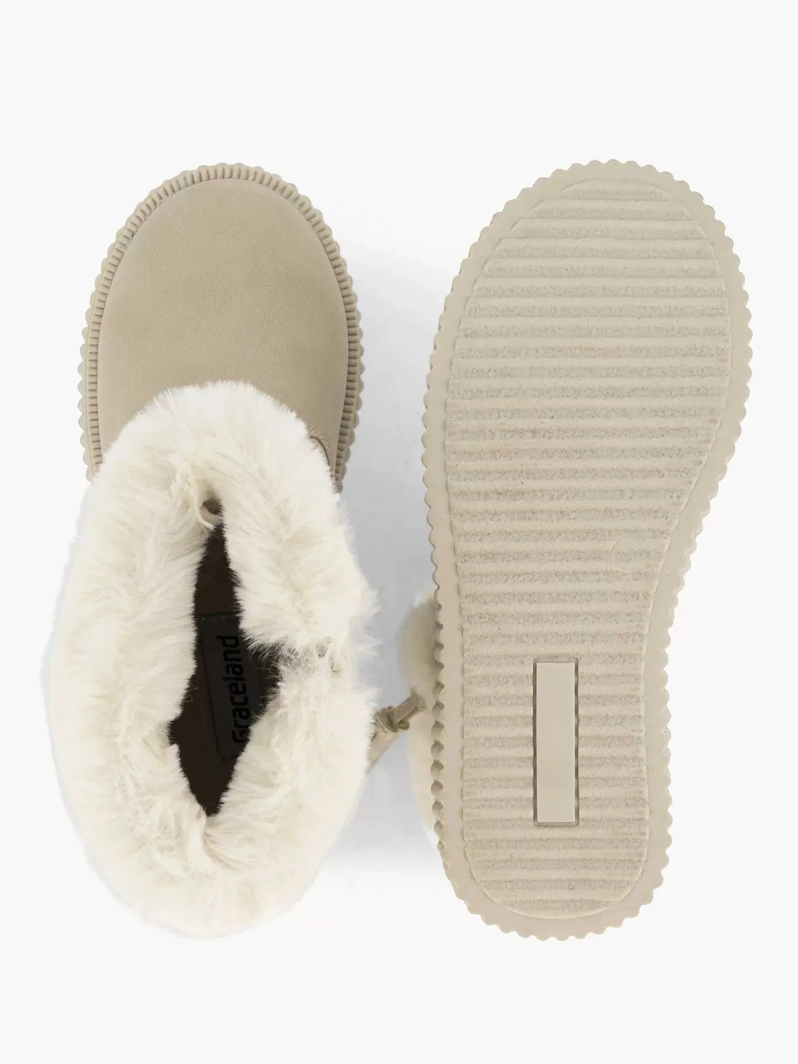 Graceland Beige Boot Teddy-Kinderen Jongensschoenen