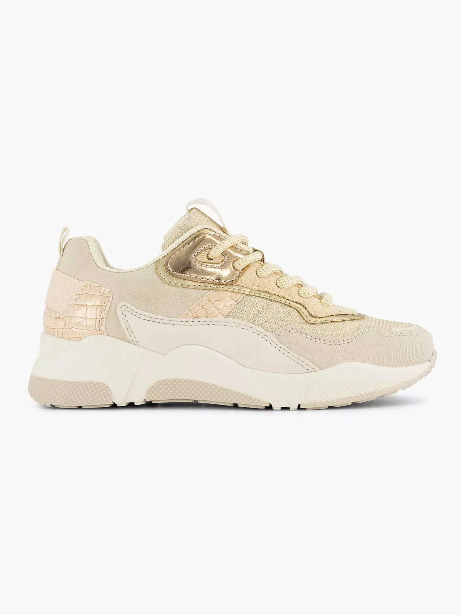 Graceland Beige Chunky Sneaker-Kinderen Jongensschoenen