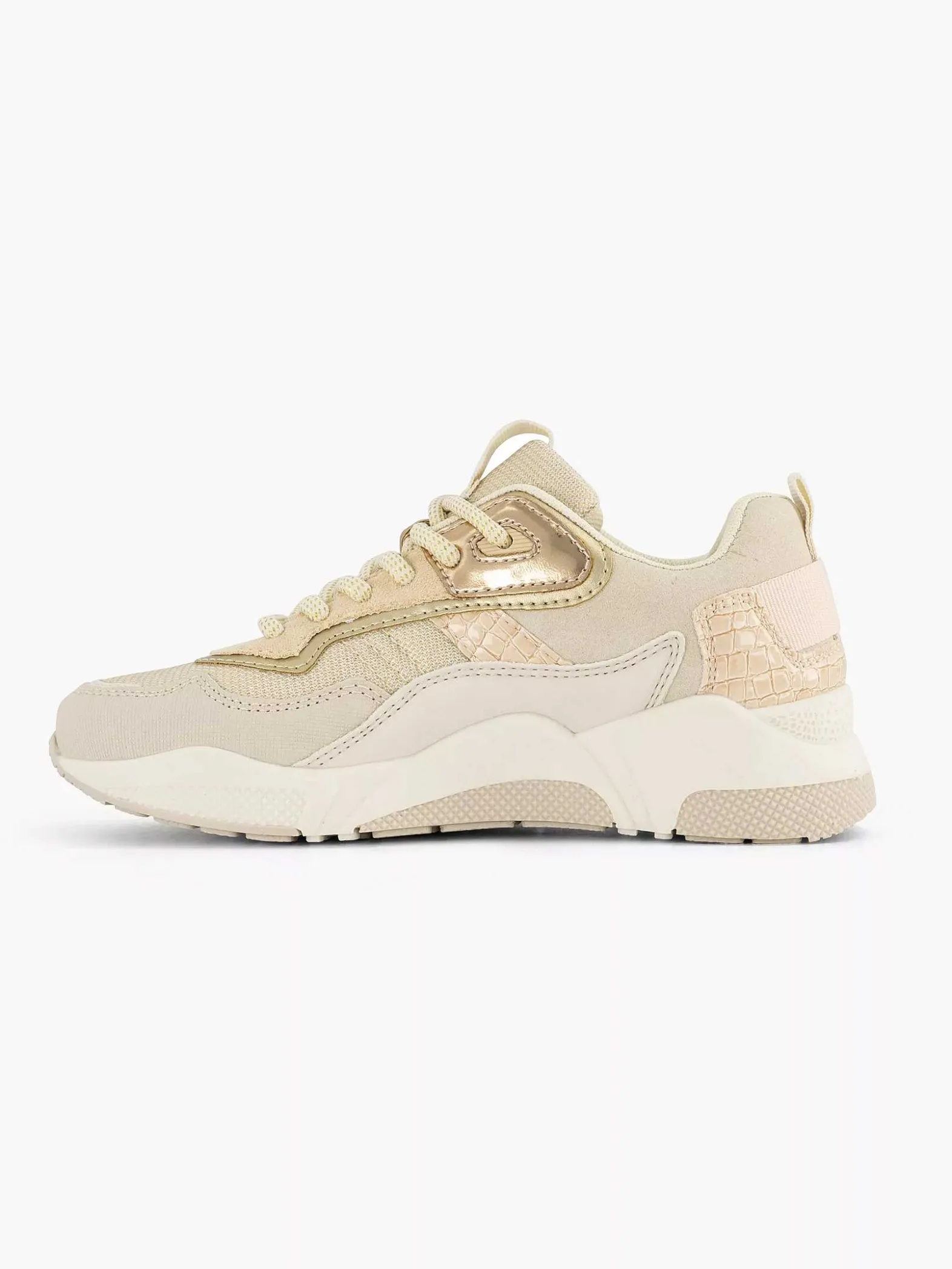 Graceland Beige Chunky Sneaker-Kinderen Jongensschoenen