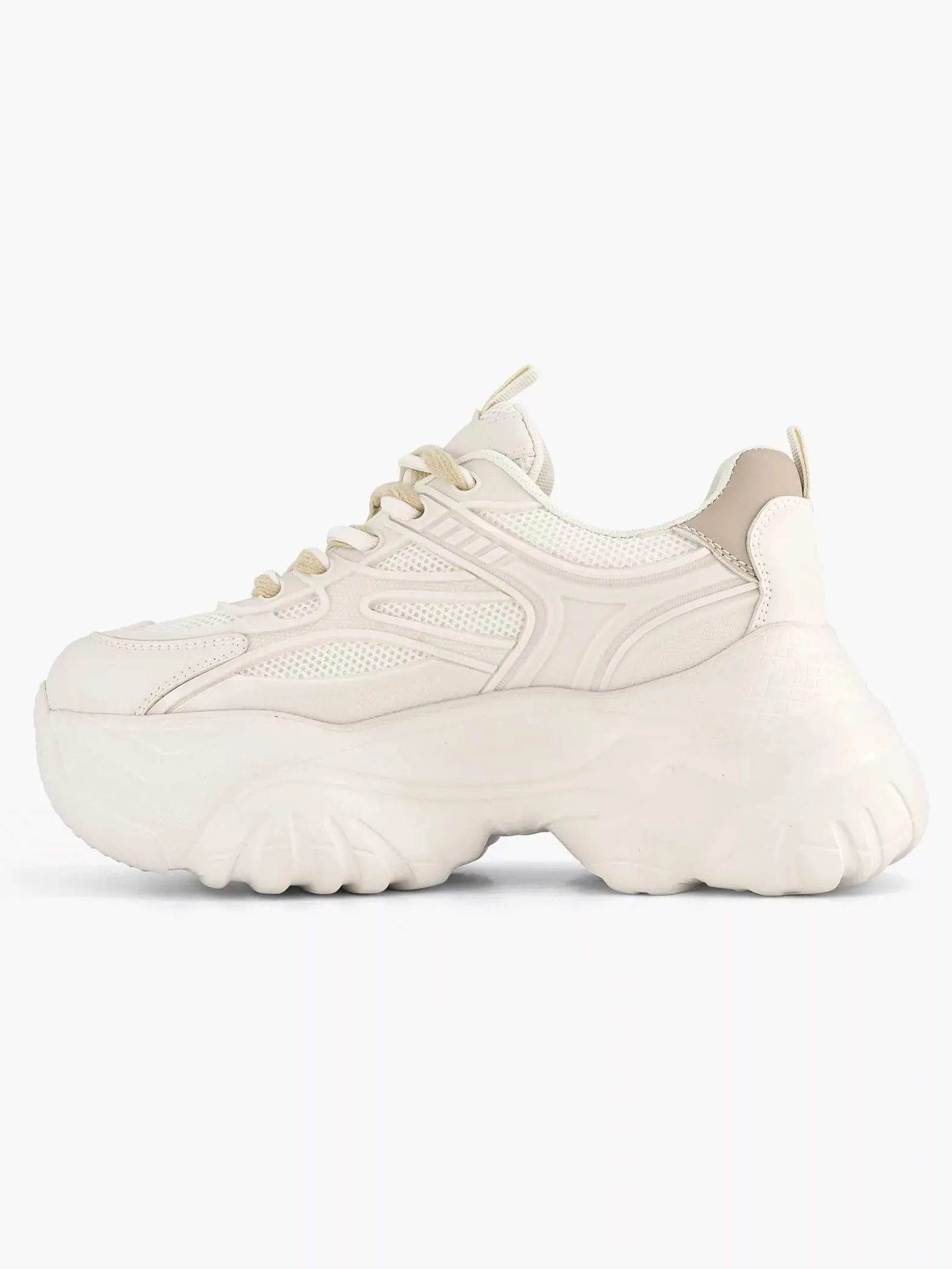 Oxmox Beige Chunky Sneaker-Dames Sneakers