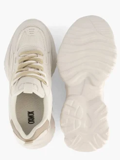 Oxmox Beige Chunky Sneaker-Dames Sneakers