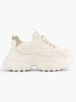 Oxmox Beige Chunky Sneaker-Dames Sneakers