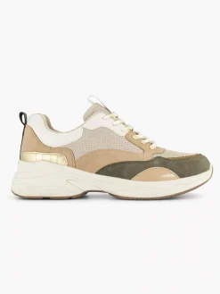 Graceland Beige Chunky Sneaker-Dames Sneakers