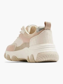 Oxmox Beige Chunky Sneaker-Dames Sneakers