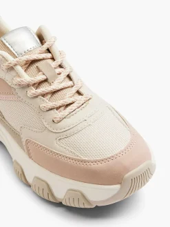 Oxmox Beige Chunky Sneaker-Dames Sneakers