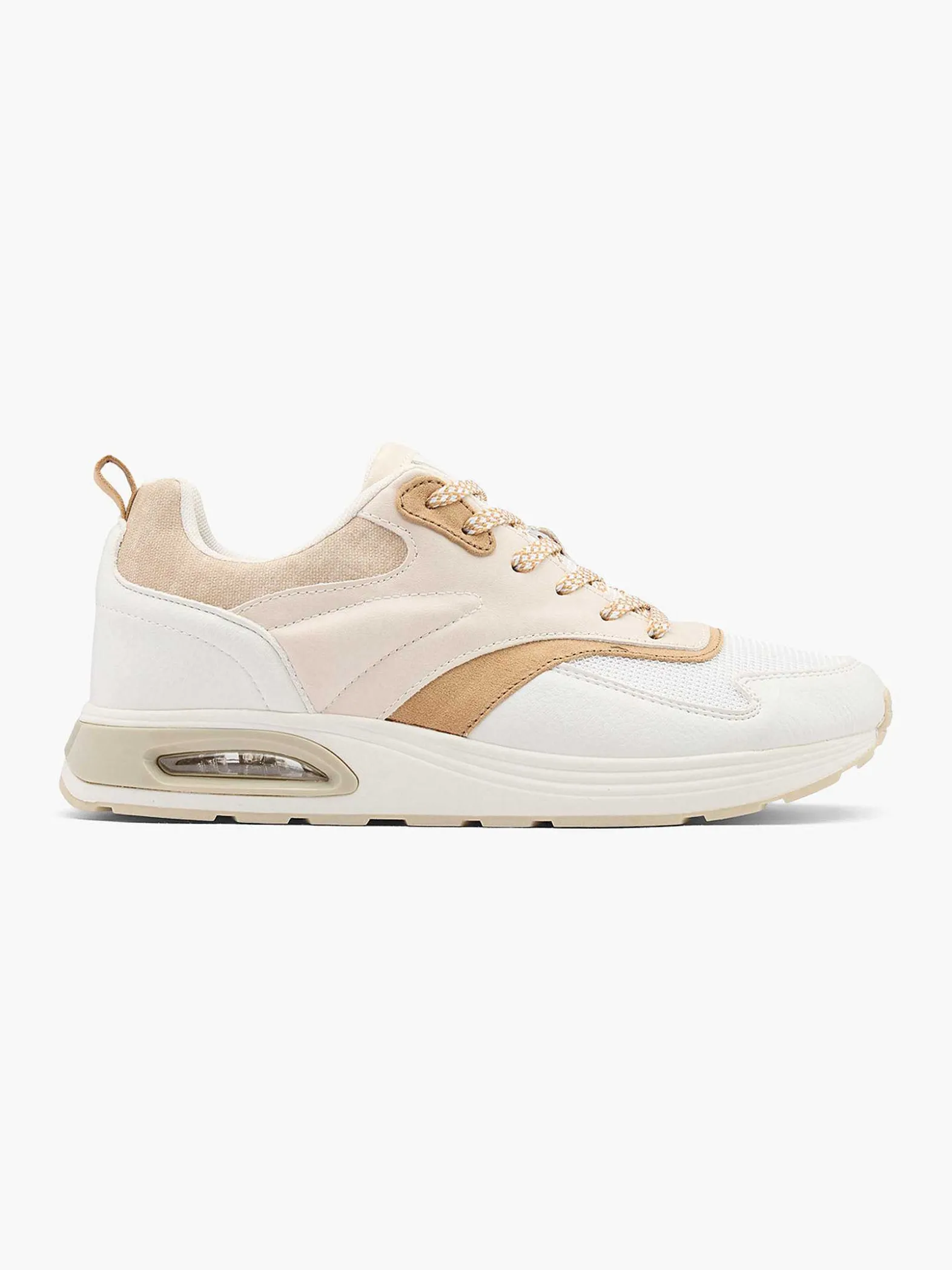 Graceland Beige Chunky Sneaker-Dames Sneakers