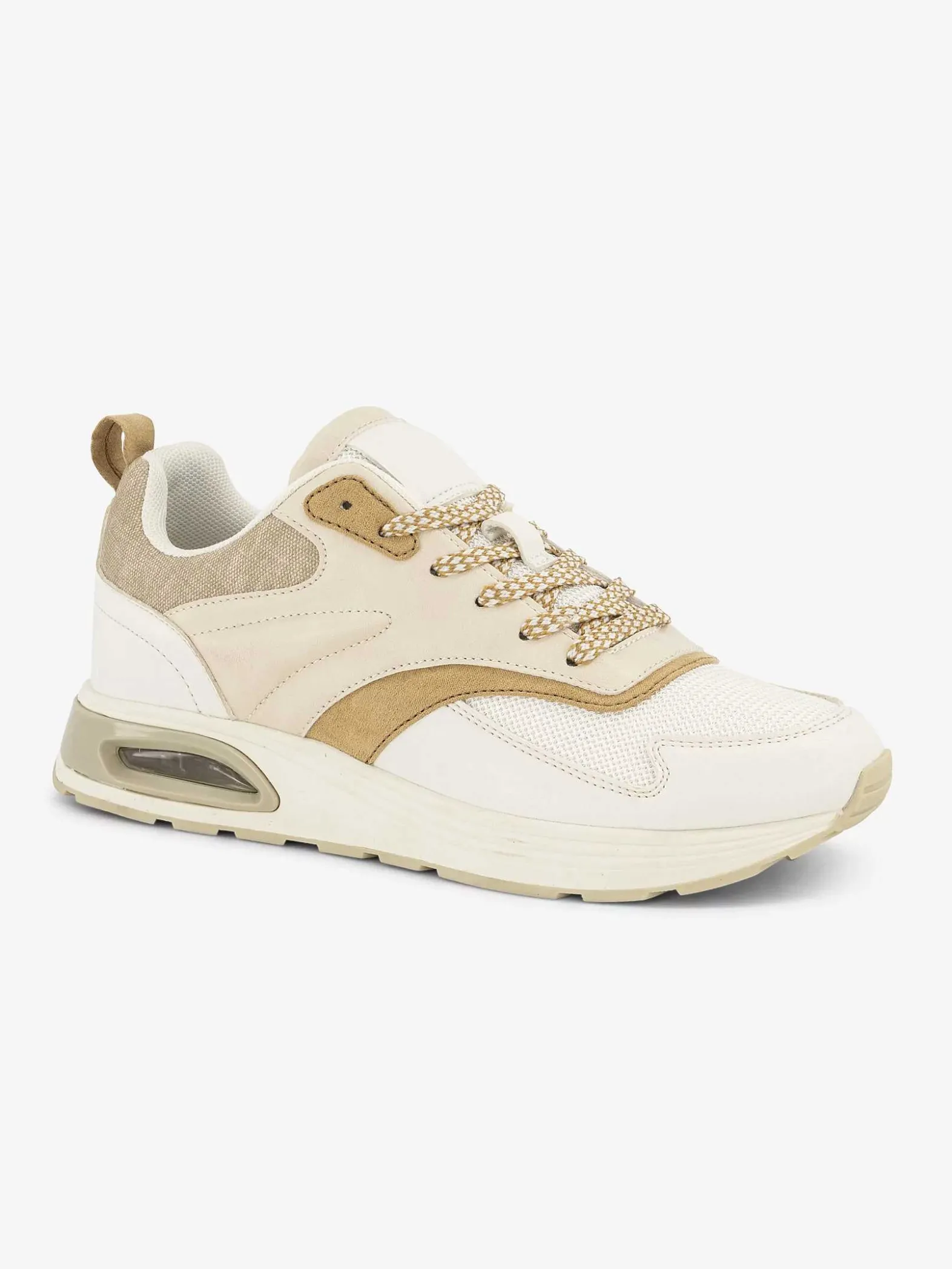 Graceland Beige Chunky Sneaker-Dames Sneakers