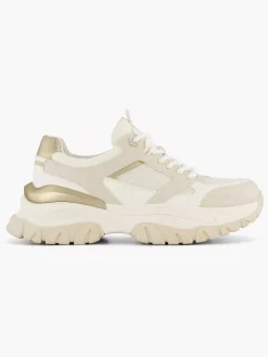 Oxmox Beige Chunky Sneaker-Dames Sneakers