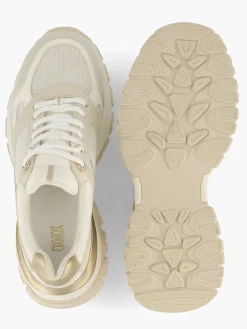 Oxmox Beige Chunky Sneaker-Dames Sneakers