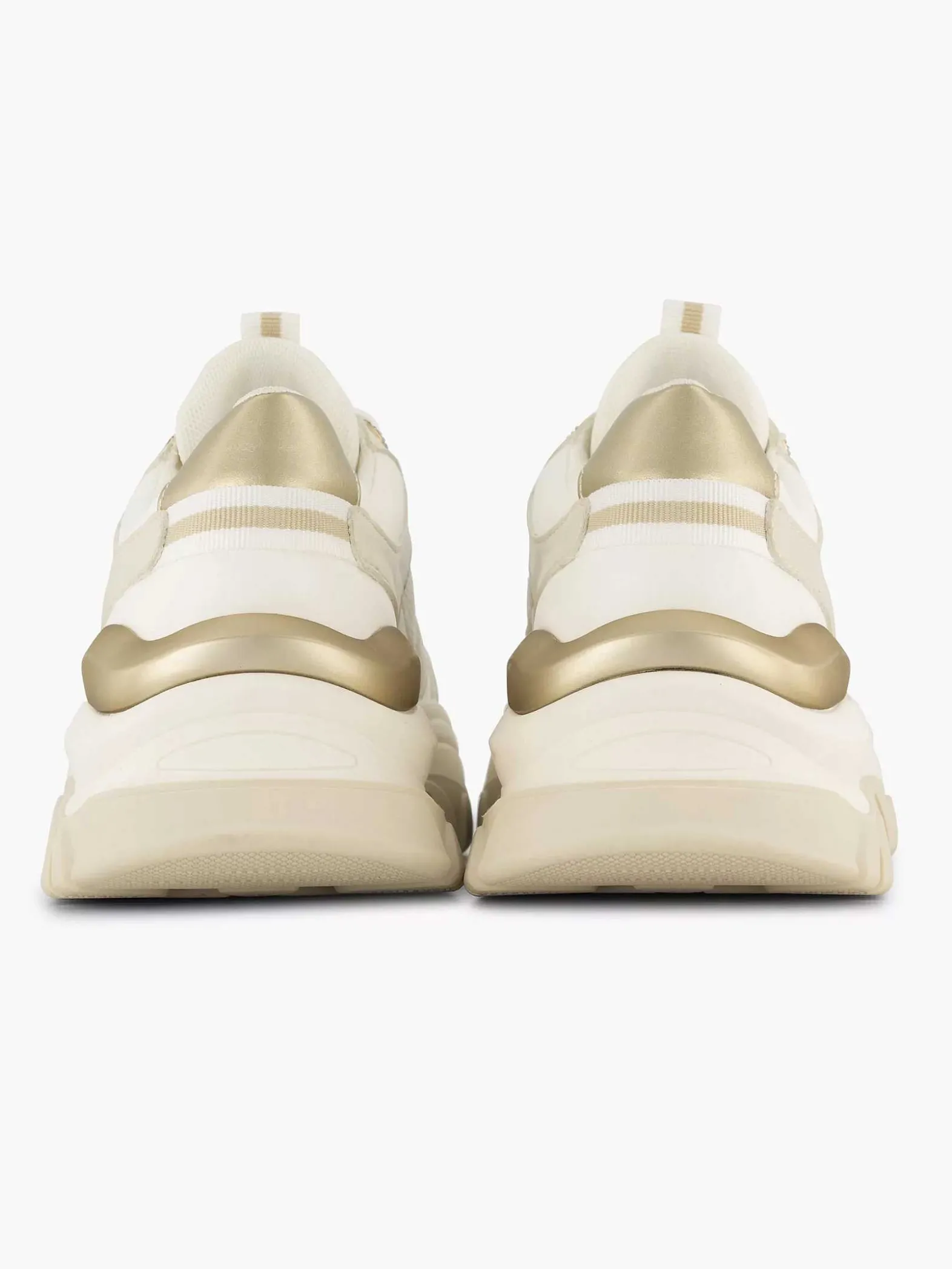 Oxmox Beige Chunky Sneaker-Dames Sneakers