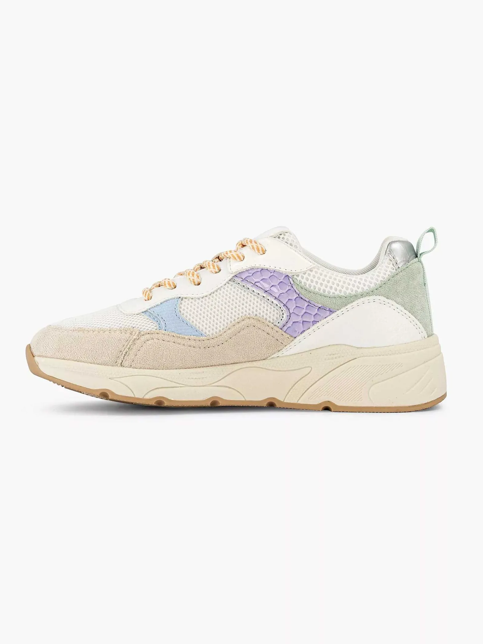 Oxmox Beige Chunky Sneaker-Dames Sneakers
