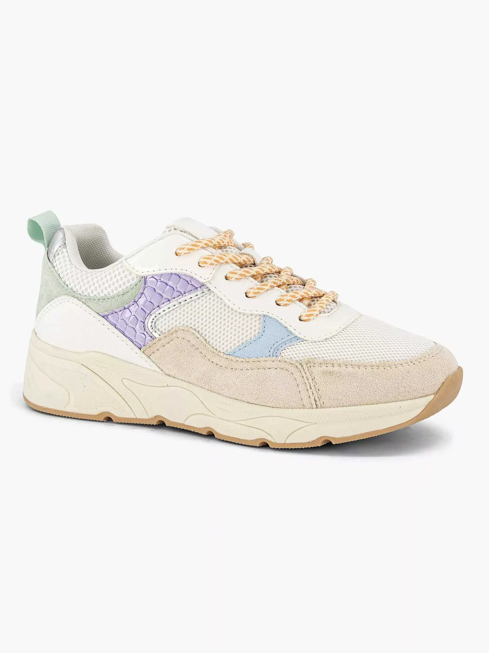 Oxmox Beige Chunky Sneaker-Dames Sneakers