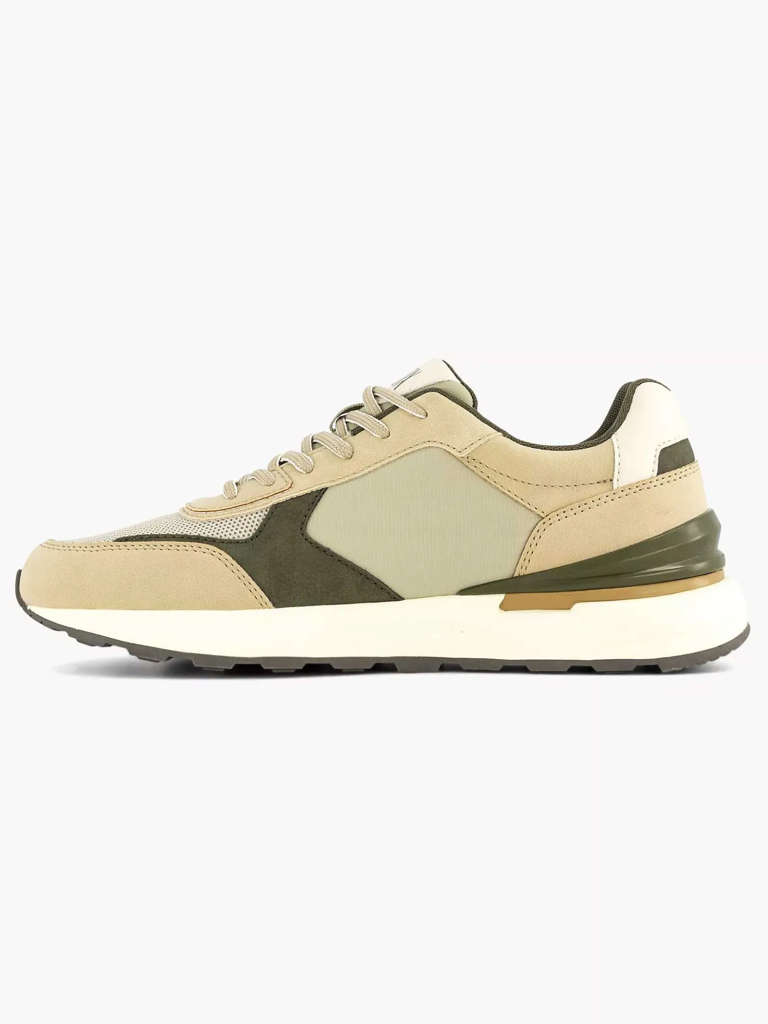 Oxmox Beige Chunky Sneaker-Heren Sneakers