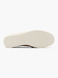 Easy Street Beige Comfort Instapper-Dames Comfort Schoenen