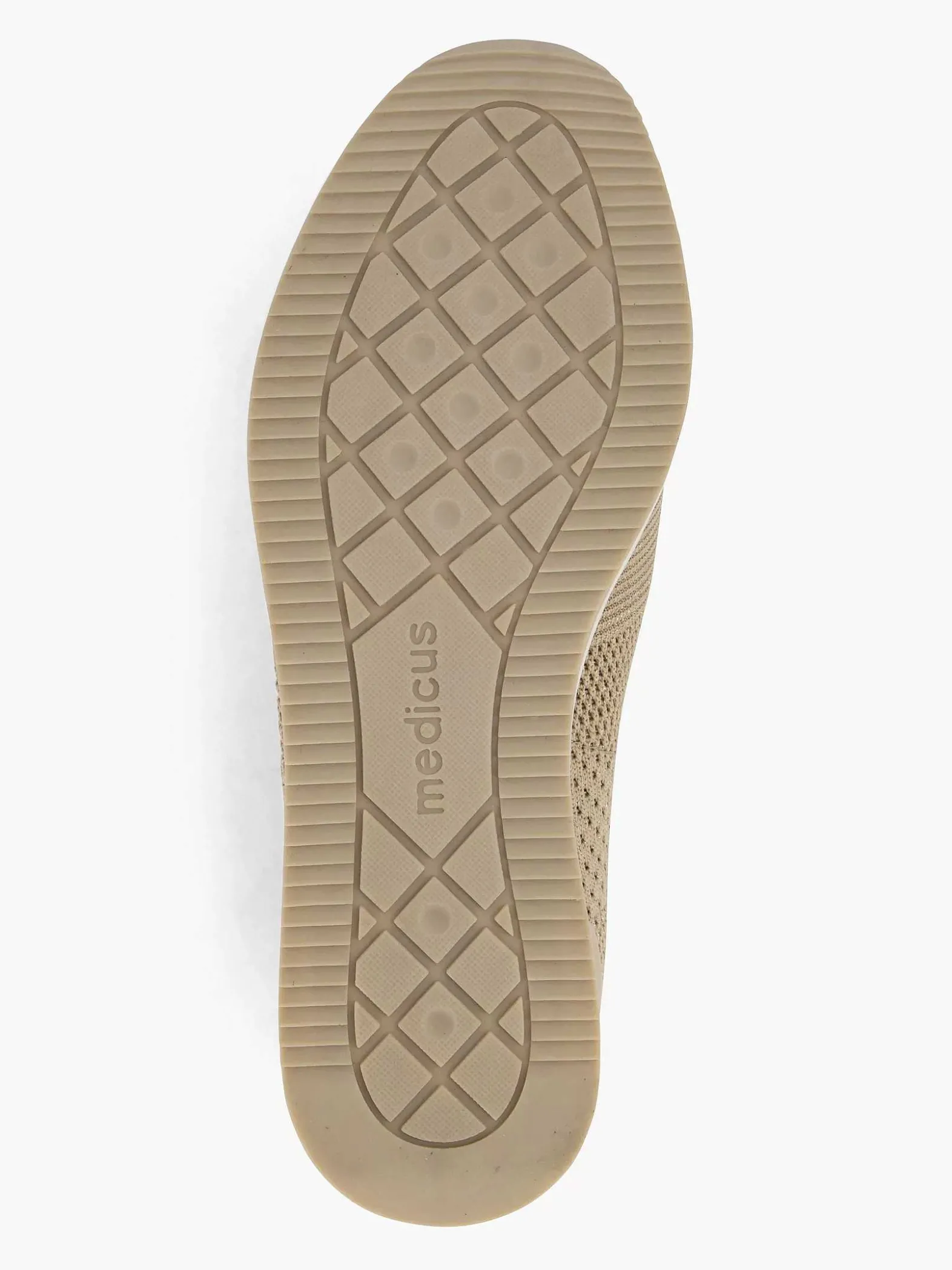 Medicus Beige Comfort Instapper-Dames Comfort Schoenen