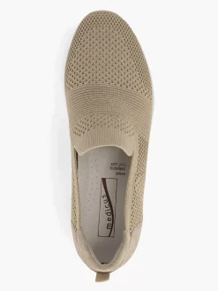 Medicus Beige Comfort Instapper-Dames Comfort Schoenen