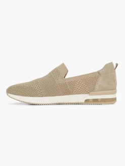 Medicus Beige Comfort Instapper-Dames Comfort Schoenen