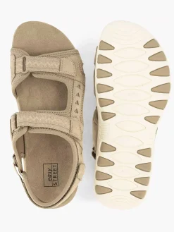 Easy Street Beige Comfort Sandaal-Dames Comfort Schoenen