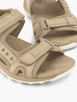 Easy Street Beige Comfort Sandaal-Dames Comfort Schoenen