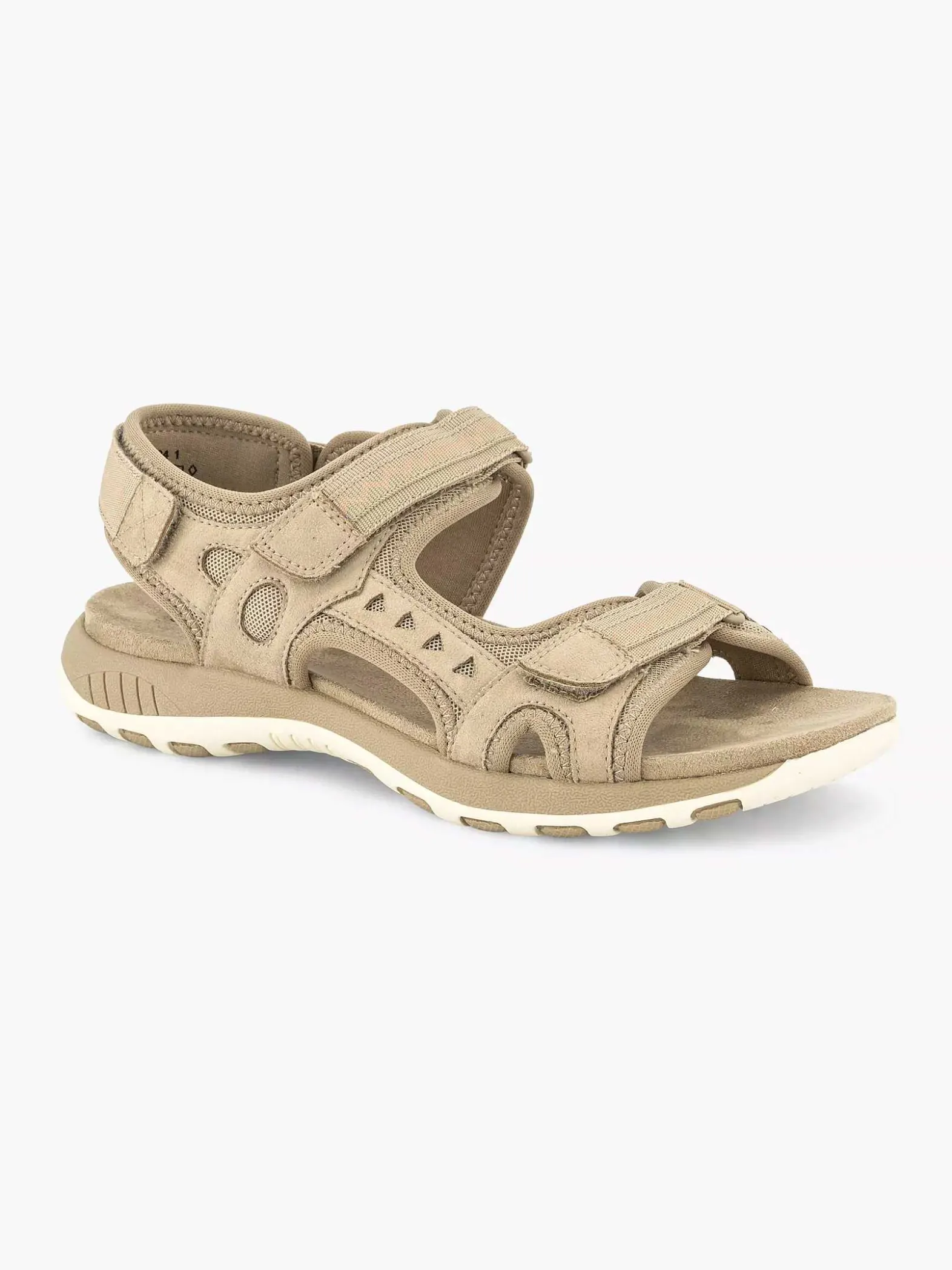 Easy Street Beige Comfort Sandaal-Dames Comfort Schoenen
