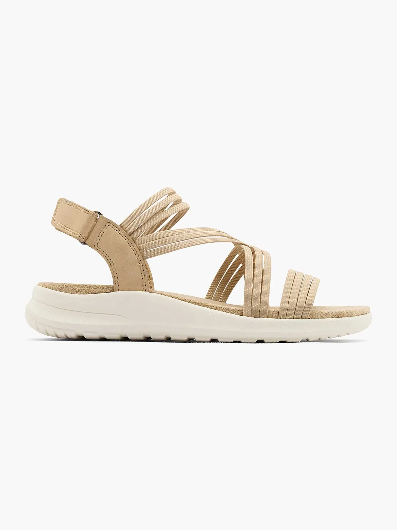 Easy Street Beige Comfort Sandaal-Dames Comfort Schoenen