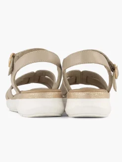 Medicus Beige Comfort Sandaal-Dames Comfort Schoenen