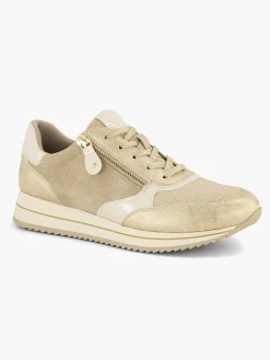 Easy Street Beige Comfort Sneaker-Dames Comfort Schoenen
