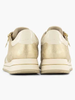 Easy Street Beige Comfort Sneaker-Dames Comfort Schoenen