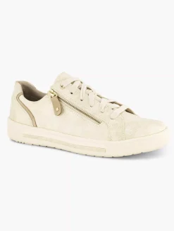 Easy Street Beige Comfort Sneaker-Dames Comfort Schoenen