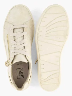 Easy Street Beige Comfort Sneaker-Dames Comfort Schoenen
