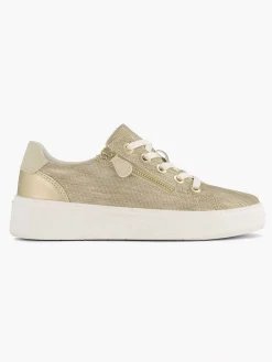Easy Street Beige Comfort Sneaker-Dames Comfort Schoenen