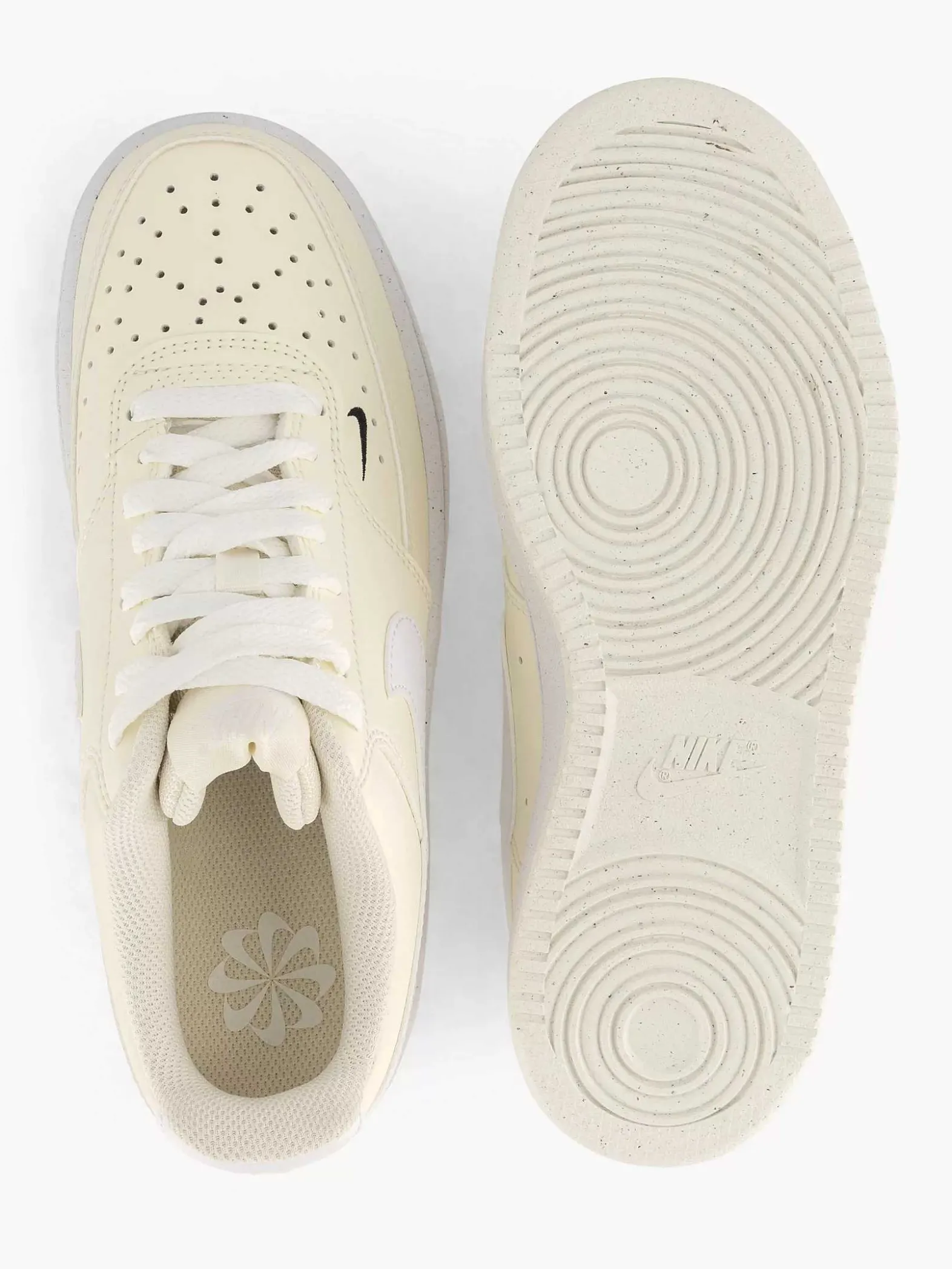 Nike Beige Court Vision-Dames Sneakers