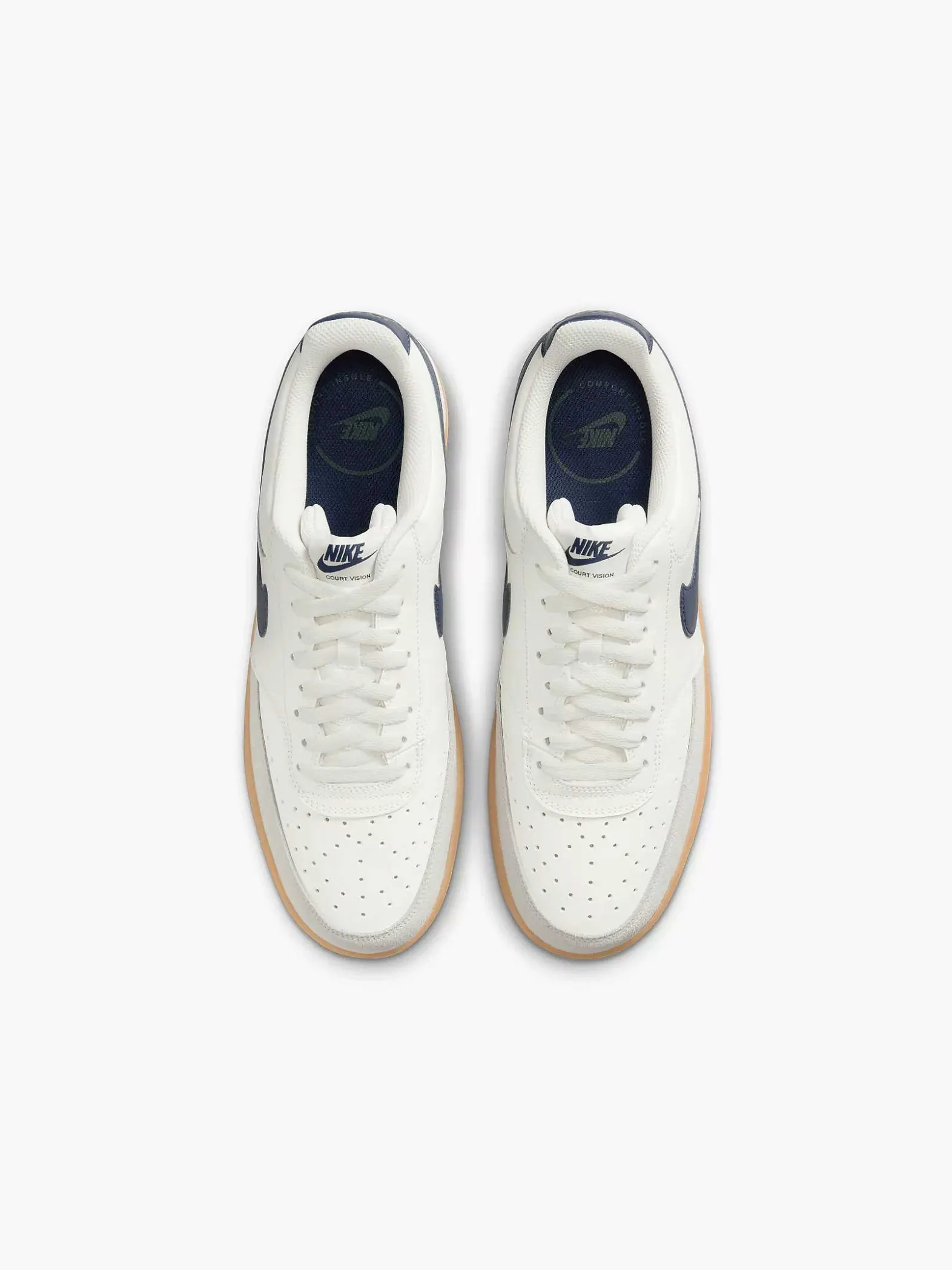 Nike Beige Court Vision Lo Tpk3-Heren Sneakers