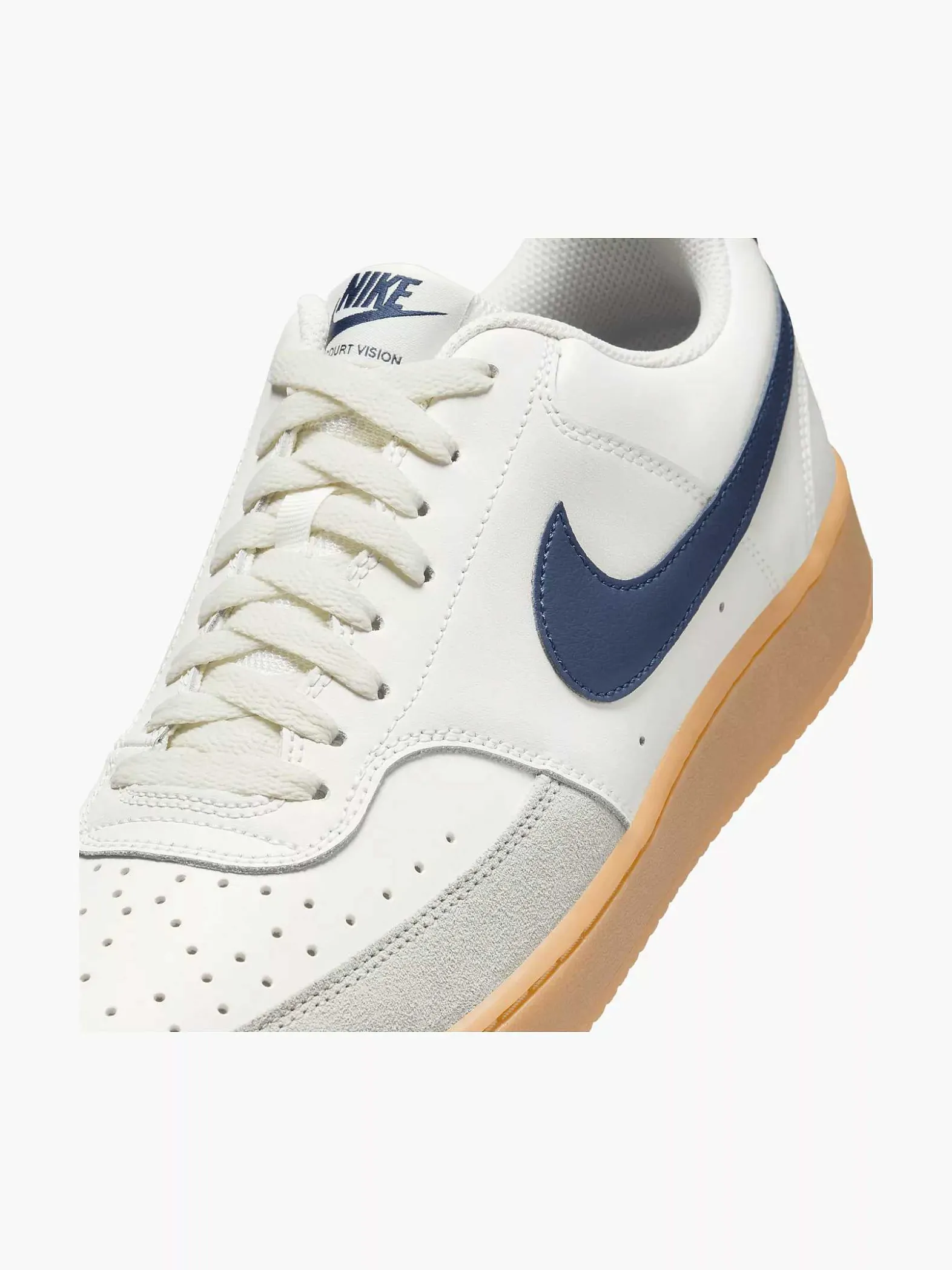 Nike Beige Court Vision Lo Tpk3-Heren Sneakers