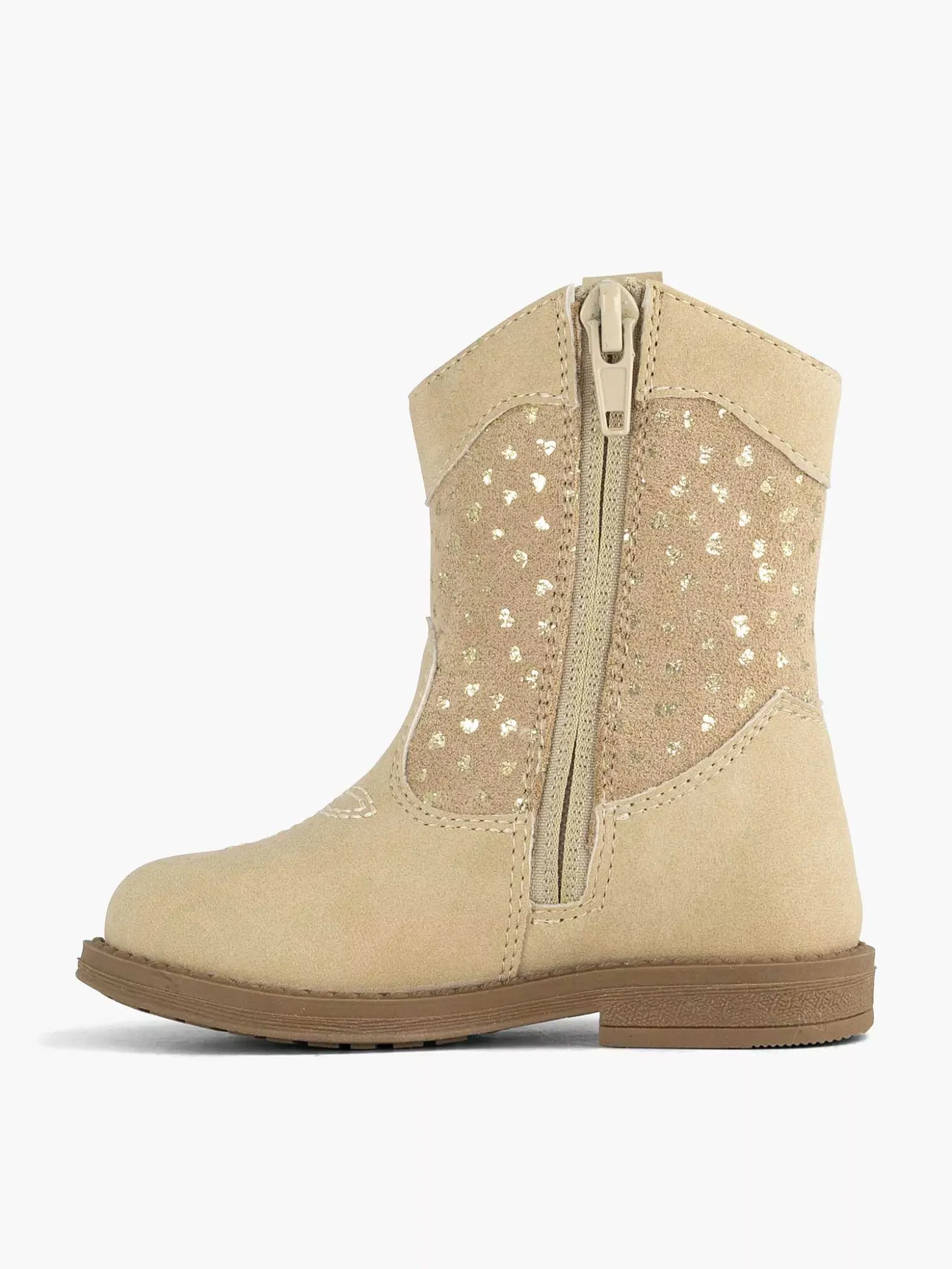 Graceland Beige Cowboy Laars-Kinderen Jongensschoenen