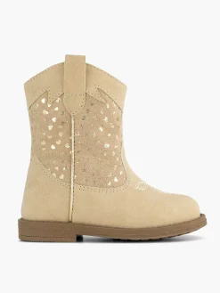 Graceland Beige Cowboy Laars-Kinderen Jongensschoenen