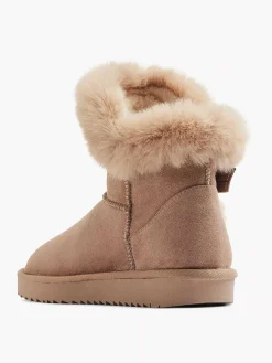 Graceland Beige Enkelboot Gevoerd-Dames Enkellaarzen & Boots