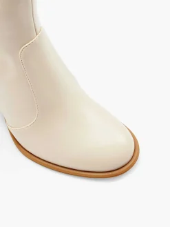 Graceland Beige Enkellaars Hak-Dames Enkellaarzen & Boots