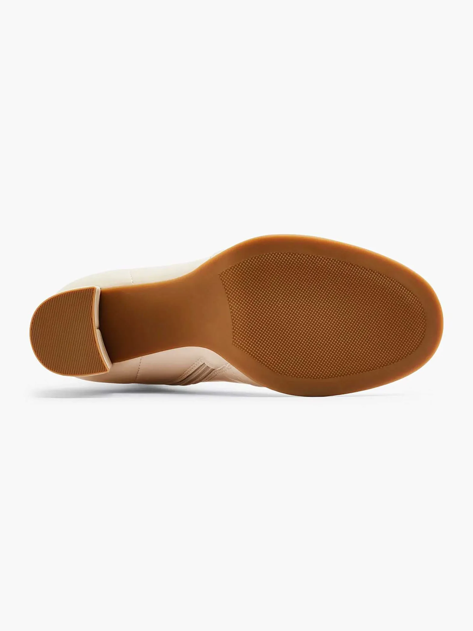 Graceland Beige Enkellaars Hak-Dames Enkellaarzen & Boots