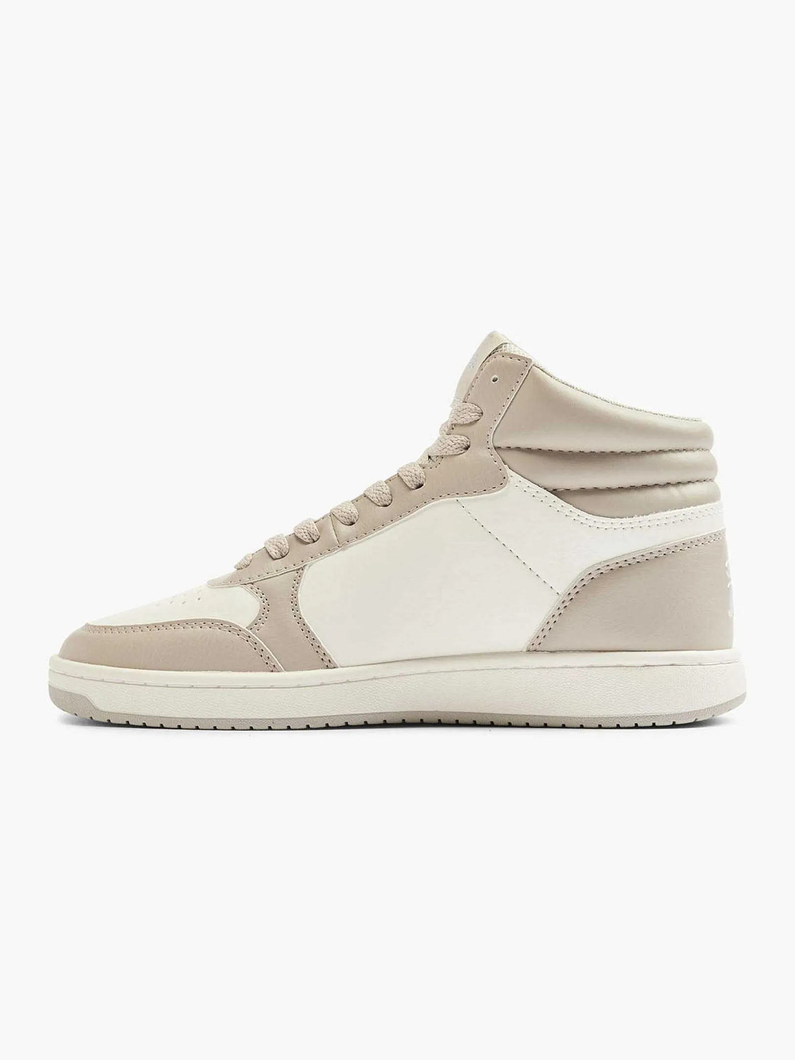 FILA Beige Hoge Sneaker-Dames Sneakers