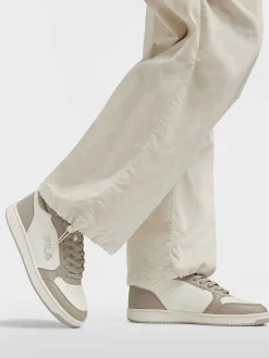 FILA Beige Hoge Sneaker-Dames Sneakers