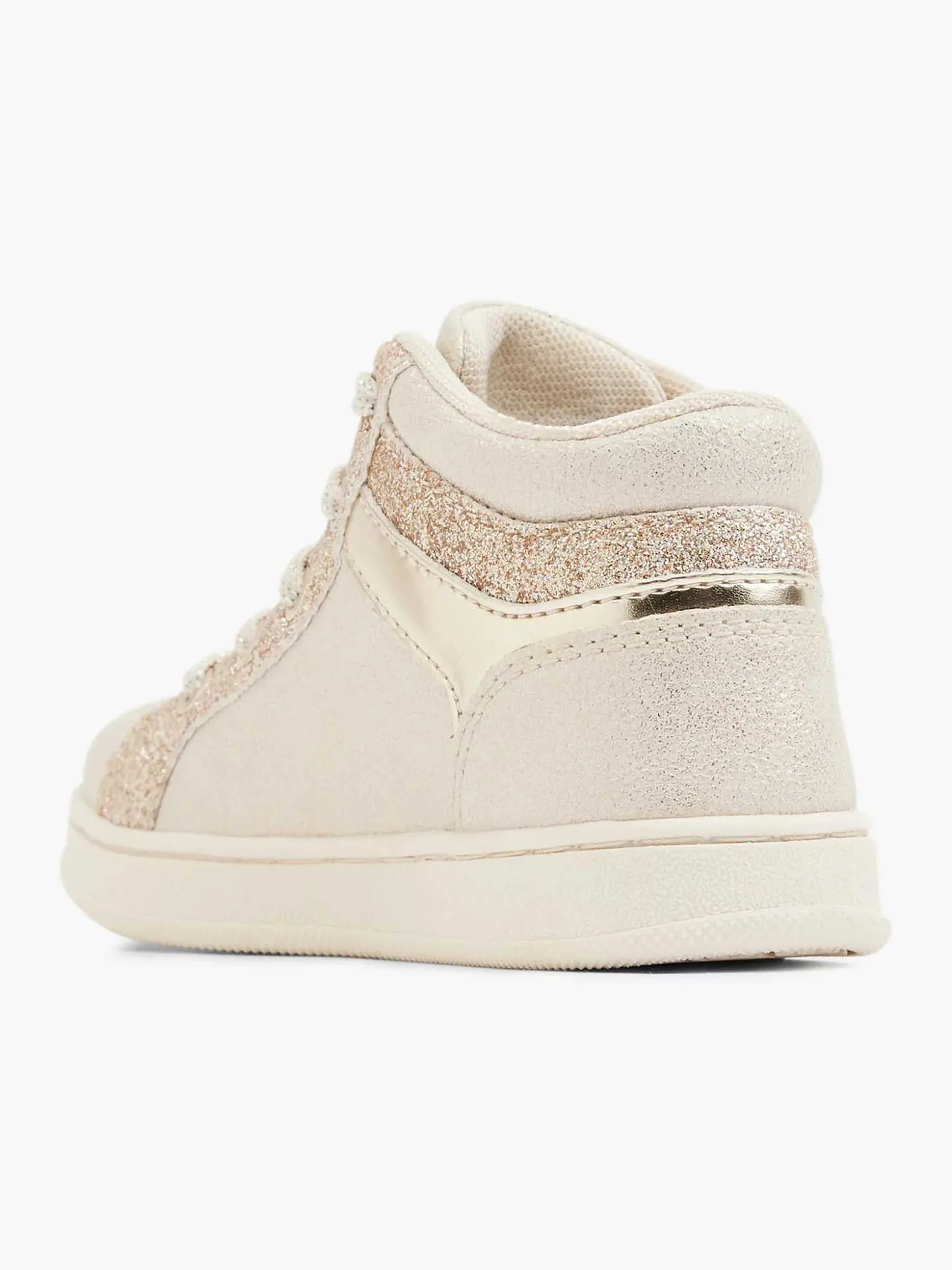 Graceland Beige Hoge Sneaker-Kinderen Jongensschoenen