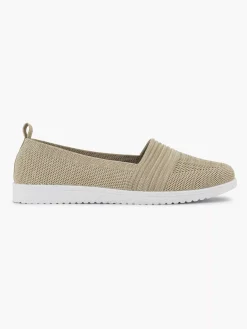 Graceland Beige Instapper-Dames Instappers