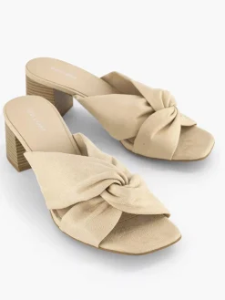 Graceland Beige Muiltje Knoop-Dames Sandalen