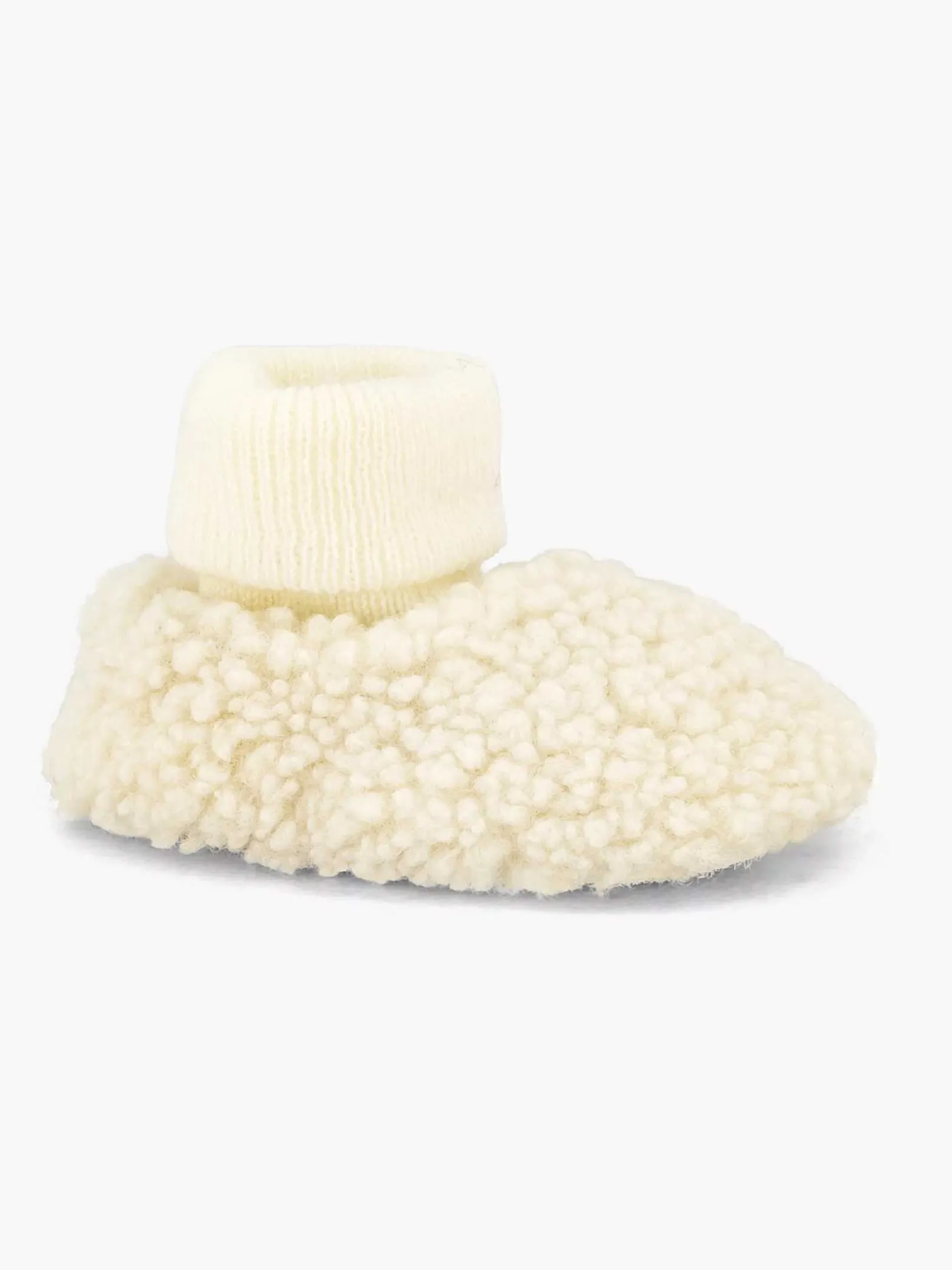 vanHaren Beige Pantoffel Teddy-Kinderen Jongensschoenen