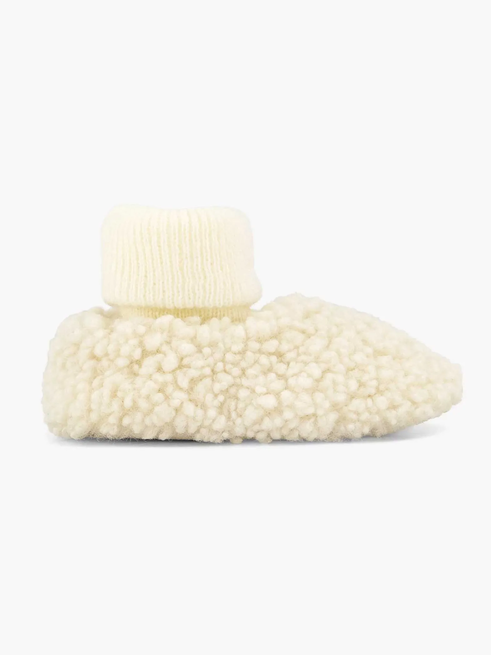 vanHaren Beige Pantoffel Teddy-Kinderen Jongensschoenen