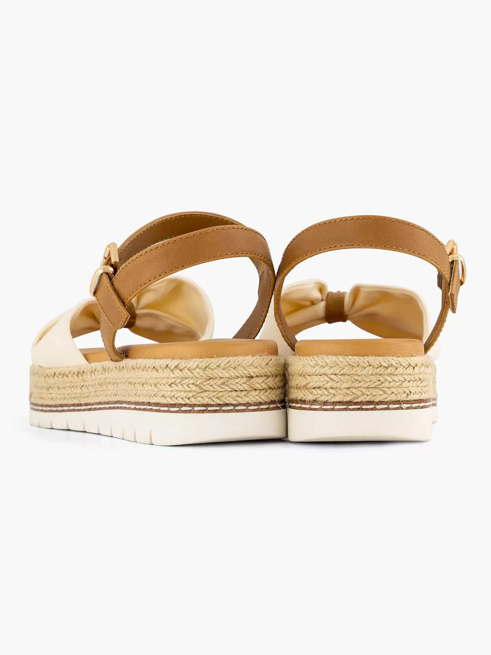 Esprit Beige Platform Sandaal-Dames Sandalen