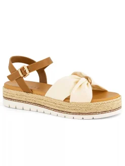 Esprit Beige Platform Sandaal-Dames Sandalen