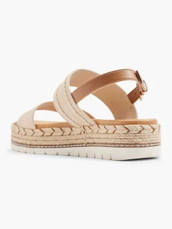Esprit Beige Platform Sandaal-Dames Sandalen